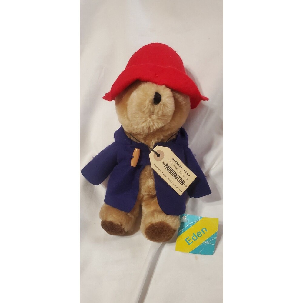 Eden 1986 Paddington Bear Darkest Peru To London England Via Paddington Stn 11”